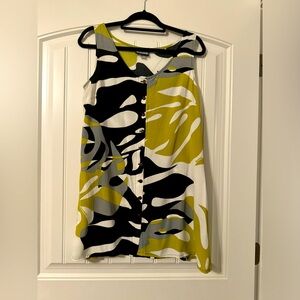 Manuhealii button front swing dress